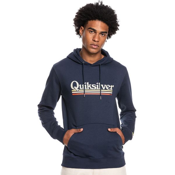 Quiksilver Mens On The Line Hoodie