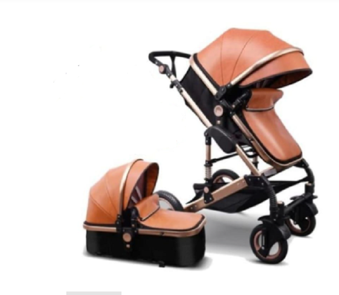 Belecoo Luxury Travel System 2 in 1 - PU Brown