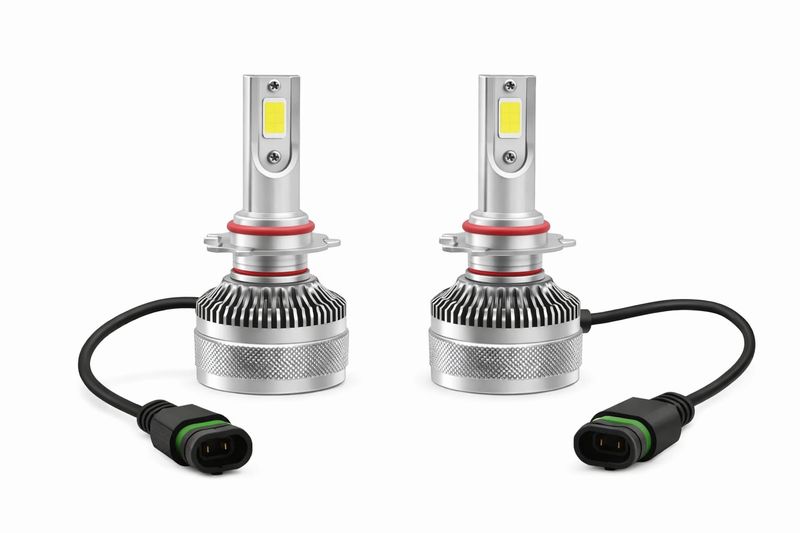 I Range CANBUS LED Headlight Bulb 55W 10 000 Lumens Set - H7