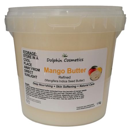 Dolphin Cosmetics Mango Butter Refined 1kg Image