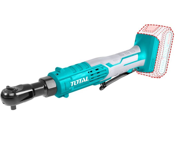 Total Tools 20V Lithium-ion Cordless Drive Ratchet