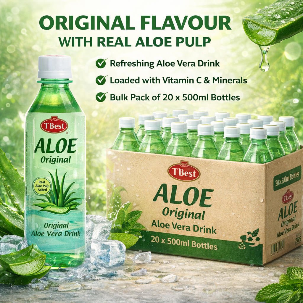 TBest Aloe Vera Drink 500ml - Original (Box of 20) | Shop Today. Get it  Tomorrow! | takealot.com