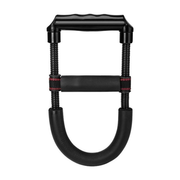 Hand Grip Arm Trainer Electroplating Baking Paint|Power Wrists(Black)