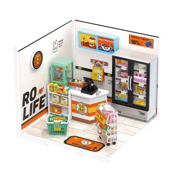 Robotime Super Store - Energy Supply Store - 102 pieces
