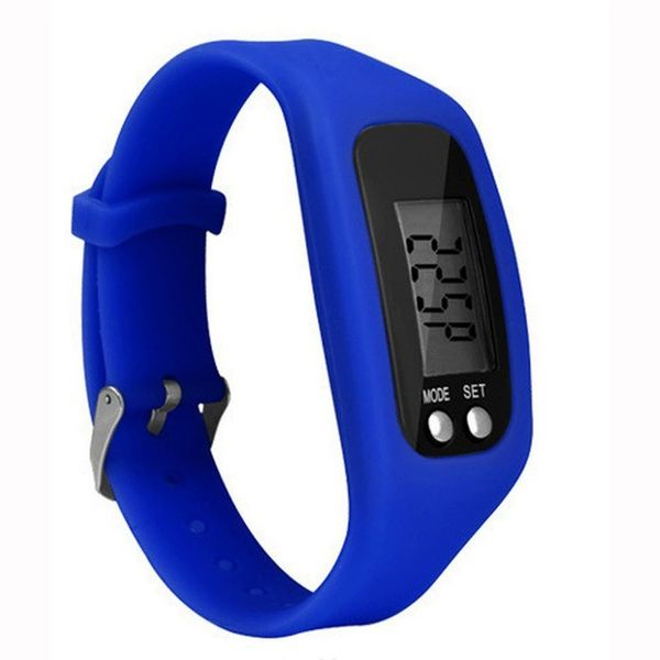 Wholesale silicone LED pedometer watches