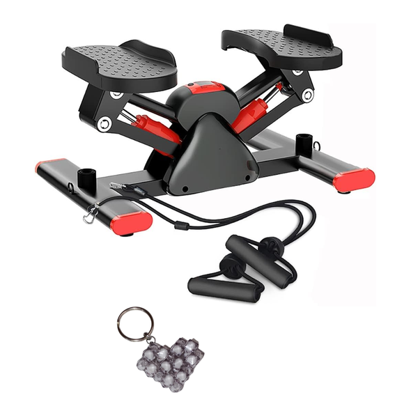 V-Type Step Fitness Machines with Resistance Bands and Handmade Keyholder