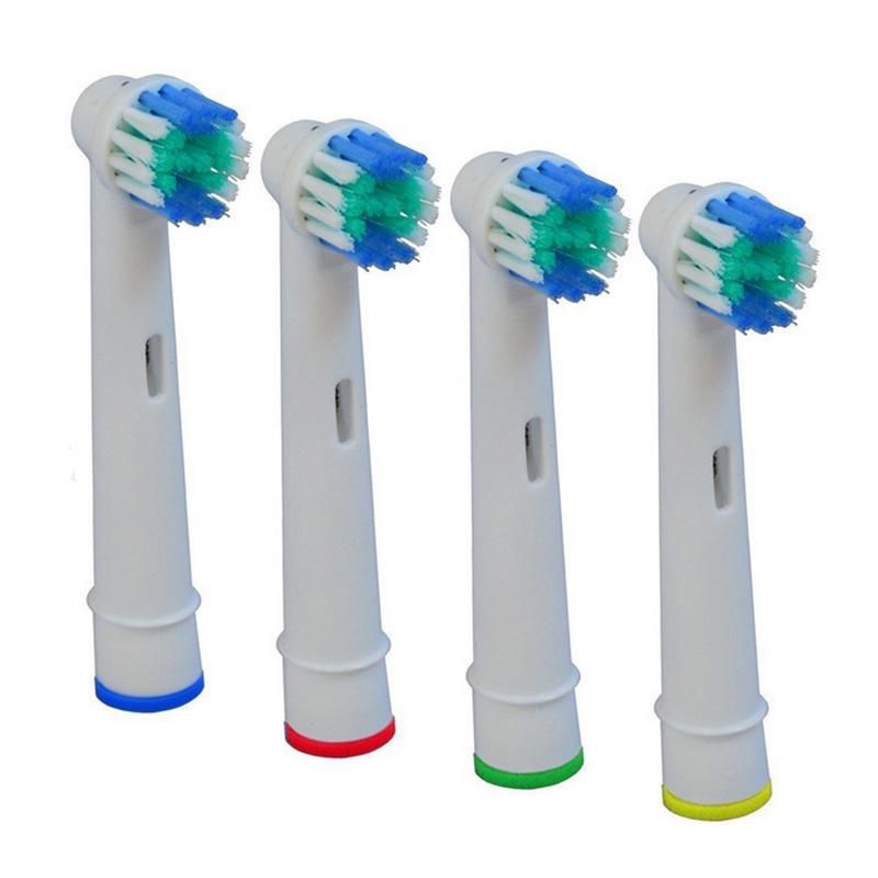 4x Precision Clean Heads - Compatible with Oral-B Electric Toothbrushes ...