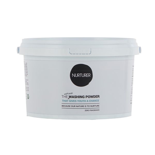NURTURER O2 Washing Powder - Fragrance Free - 2kg Tub