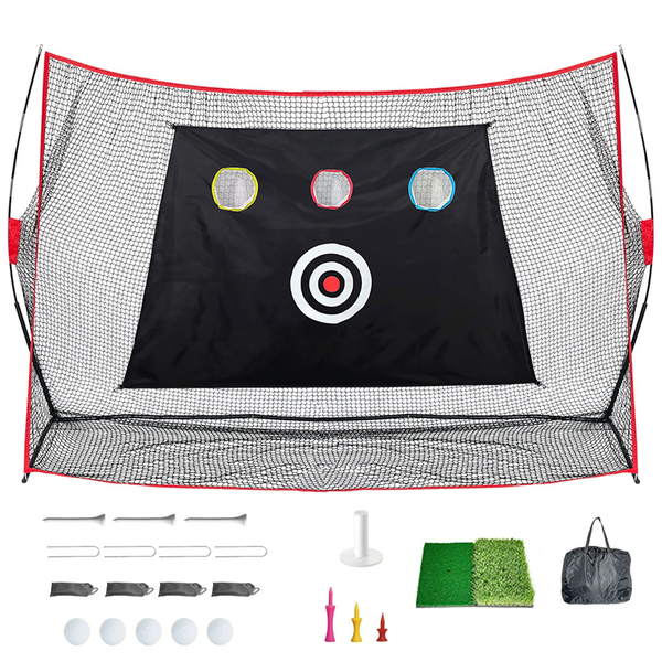 Golf Net Golf Hitting Net 9.84x2.95x6.89ft Golf Net Portable Practice Net