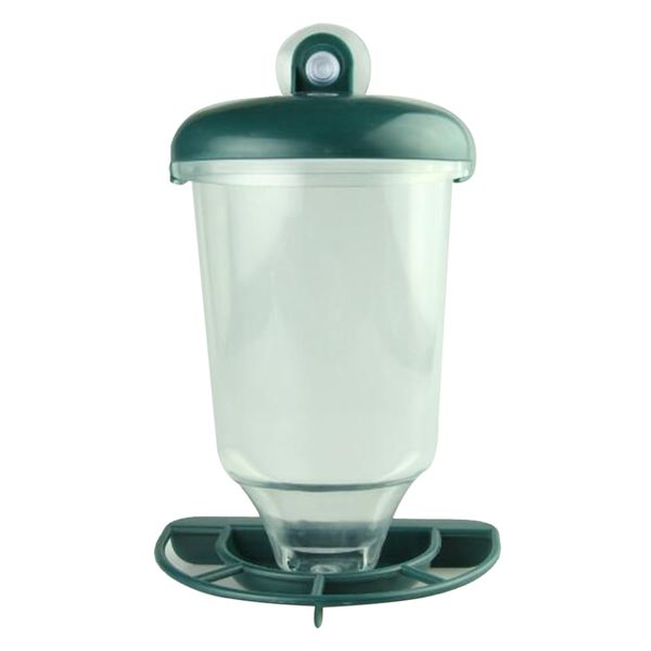 Pet Bird Feeder Removable Plastic Window Bird Feeder