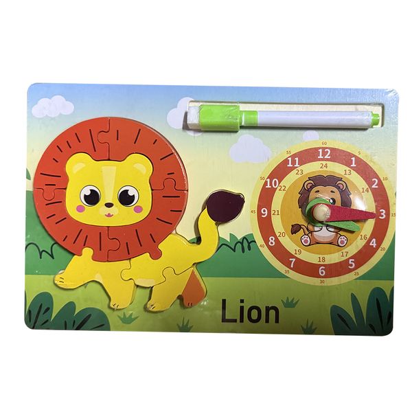 3-in-1 Fun Toy 3D Puzzle - Lion