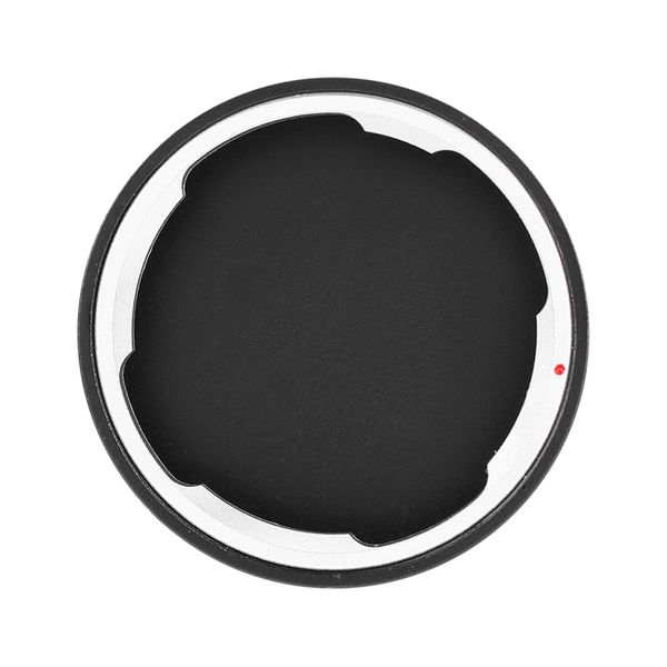 Leica M Mount Metal Rear Lens Cap (Black)