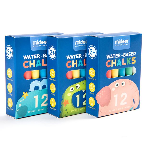 Mideer Dust-free Multifunctional Palm Oil Chalk Set of 3