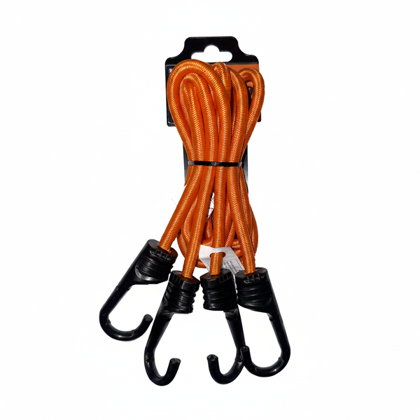 Mobi 900mm Bungee Cords with PVC Hooks - 2 Piece Set