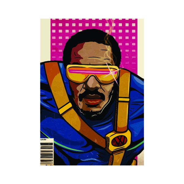 Cyclops Stevie Wonder - A1 Poster