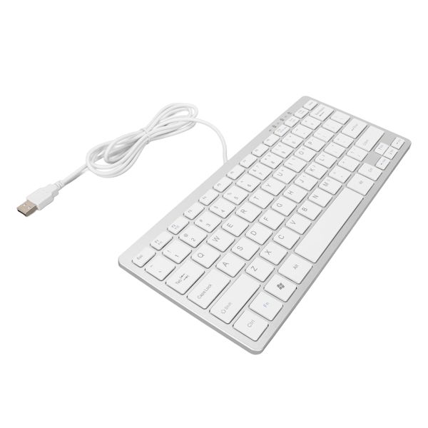78-Key USB Keyboard (Silver)