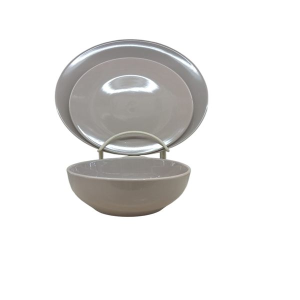 12 Piece Glossy Ceramic Dinnerset