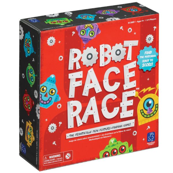 Educational Insights Robot Face Race Game