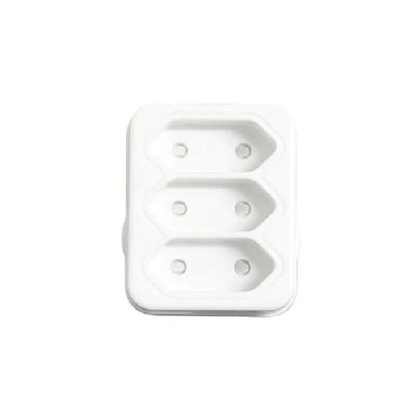 Zenith 3 Prong SA Plug to 3 x 2 PIN 5A EU Plug Adapter - Pack of 2