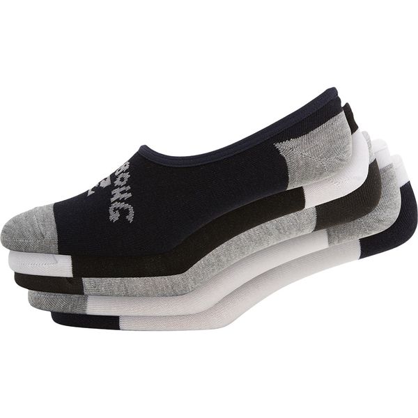 Billabong Mens 5 Pack Invisible Socks - Multi