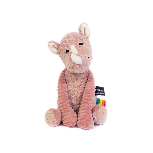 Les Deglingos Les Ptipotos the Rhino Plush - 26cm
