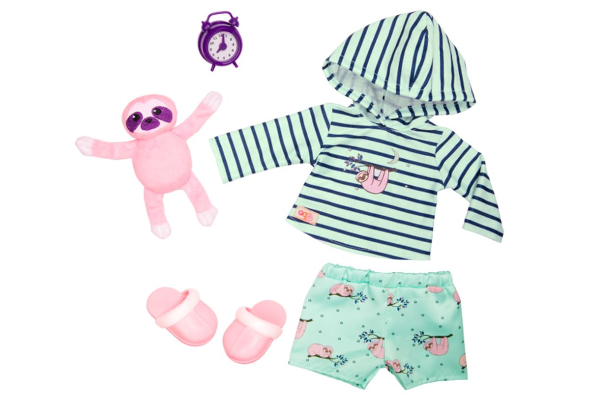Our Generation Sloth Pajama Outfit Sleepy Sloth for 18" Dolls Shop