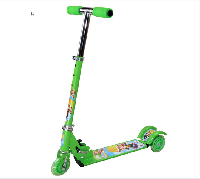 Kids Play Scooter - Green