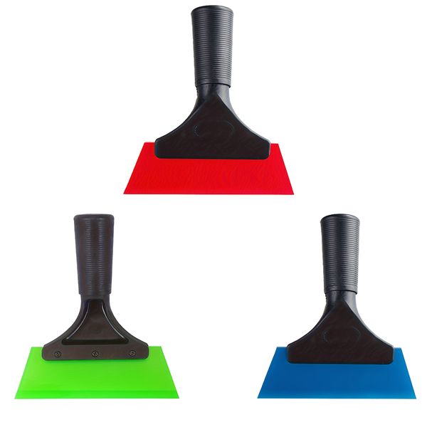 3 Pieces Small Rubber Squeegee Car Window Coloring Cleaning Tool
