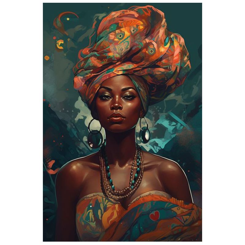 Easy Craft Diamond Painting DIY Kit, 60x40cm - African Lady | Shop ...