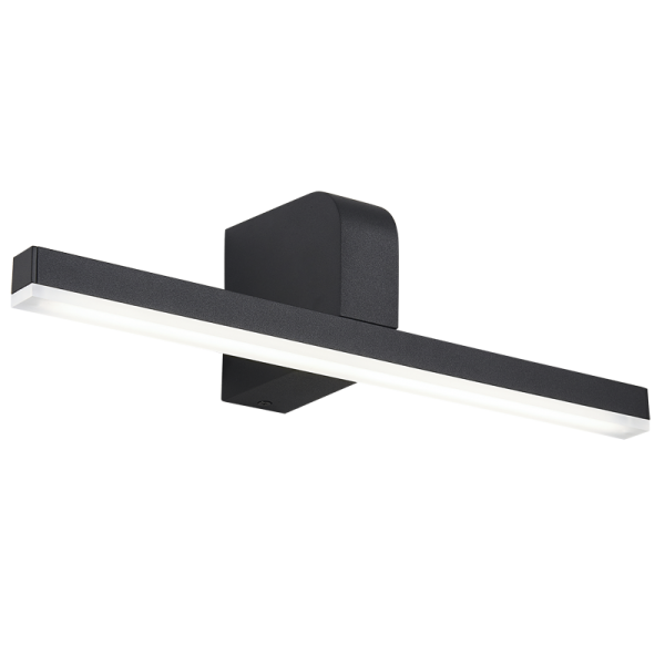 Black Stainless Steel Bathroom Mirror Light or Picture Light
