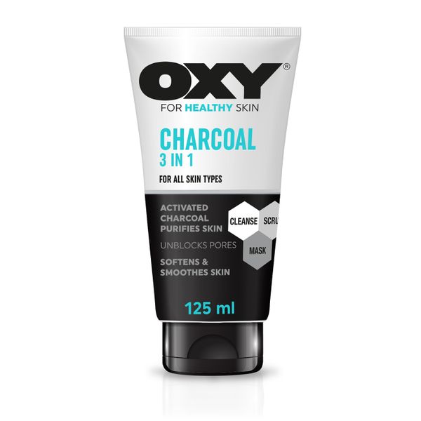 OXY 3-in-1 Charcoal Mask 125ml