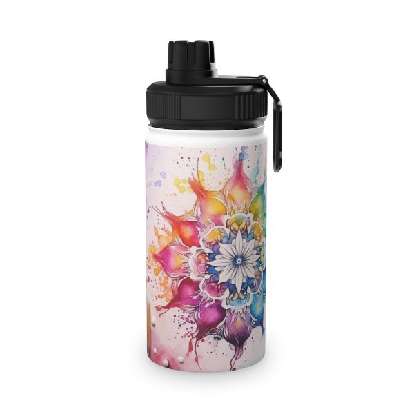 Imaging Architects Colorful Mandala Stainless Steel Water Bottle