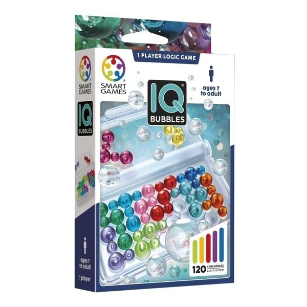 SmartGames IQ Bubbles - Travel Logic Puzzle (Ages 7+)