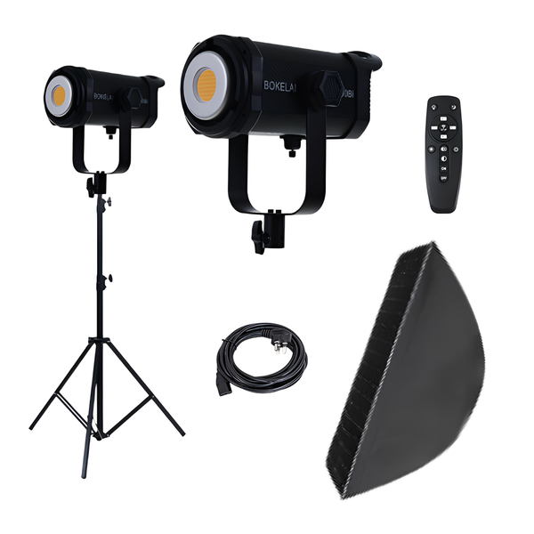 GoodMama LED Studio Softbox Light Kit with Holder