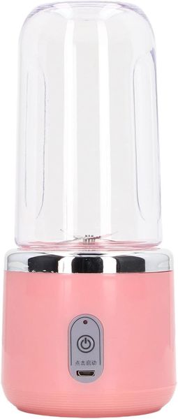 Synergy360 Portable USB Rechargeable Juicer Blender Smoothie Maker - Pink