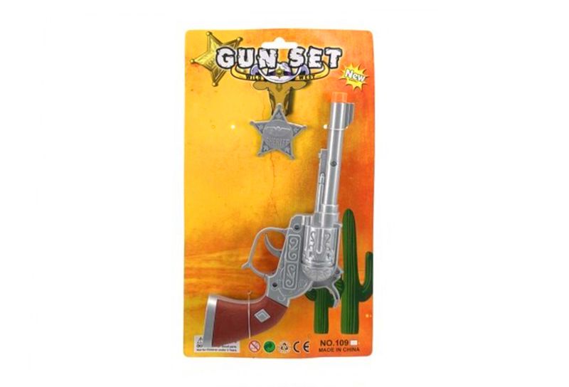 Cowboy Gun with Badge