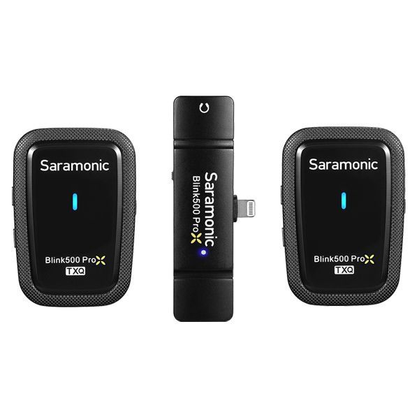 Saramonic Blink500 ProX Q4 2.4GHz Dual-Channel Wireless Microphone System