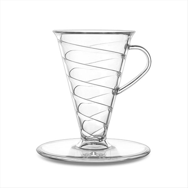 Conical 30 Single Coffee Dripper,1-2Cups Hand Brew Coffee Filter Cup V30 Fu