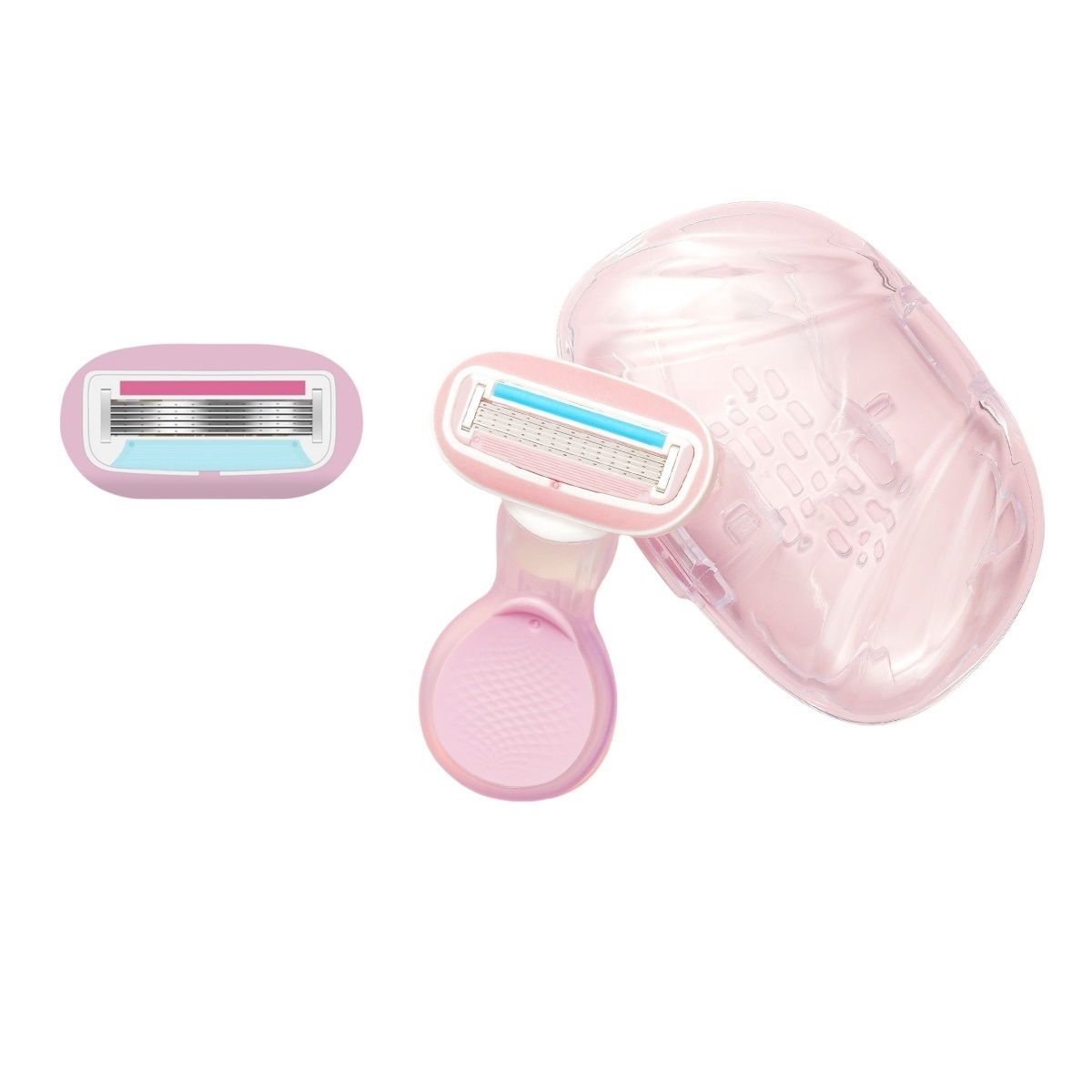 5-Blade Precision Shaving, Mini Razors, Travel Razors for Women - Pink ...