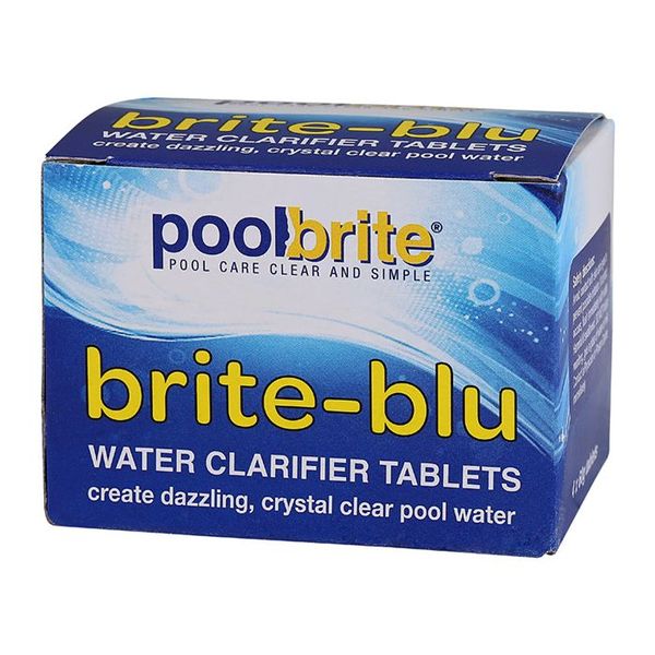 PoolBrite Brite-Blue Water Clarifier Tablets 240g P05600