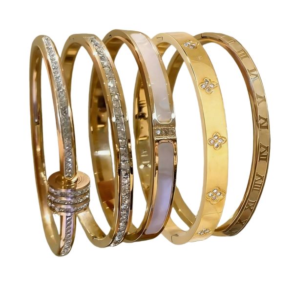 5 Bracelets, High-End, Niche, and Delicate Jewelry