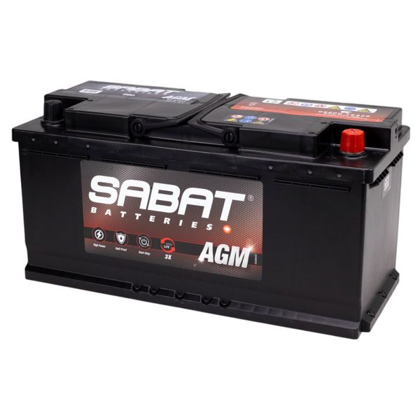 Sabat Batteries AGM Vehicle Battery - Size: 646AGM