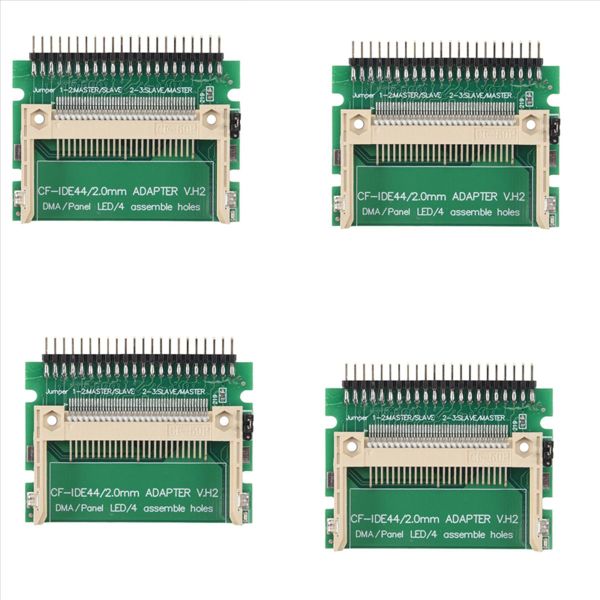 4X Compact Flash Cf Card To Ide 44Pin 2Mm Male 2 5 Inch Hdd Bootable
