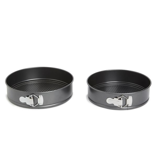 George &amp; Mason - 24cm &amp; 25cm Cake Pan Set