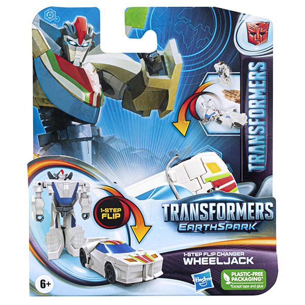 Transformers-10cm Earthspark 1 Step Flip Changer Wheeljack Figure
