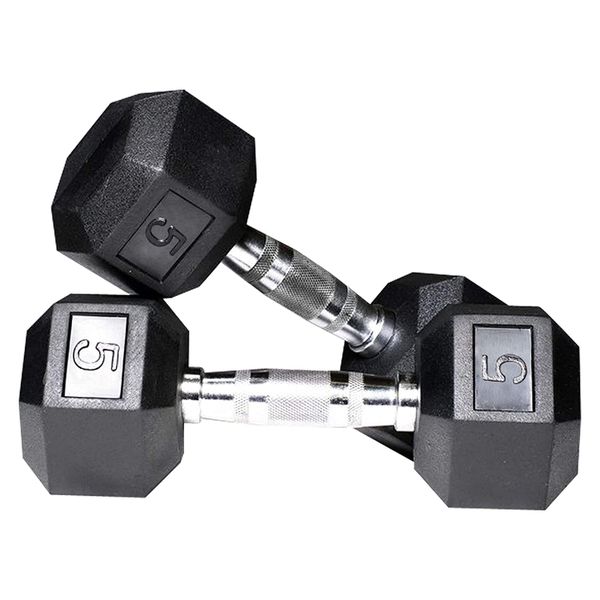7.5kg And 5kg Hexagonal Fitness Dumbbell