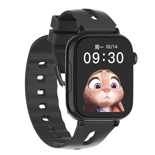 4G Smart Watch for Kids, CT20 Watch GPS Tracking,Voice Video Chat-Black