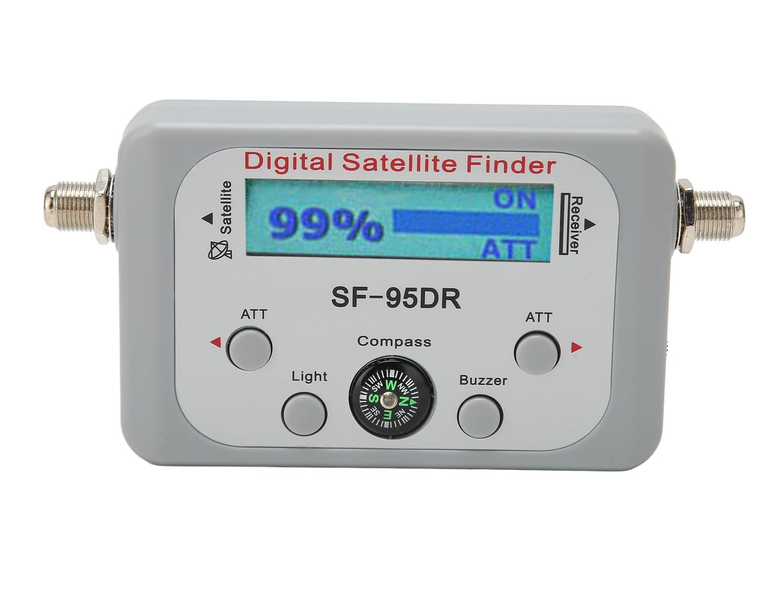 Digital Satellite Finder Meter for DirecTV - SF-95DR Backlit Plug and Play