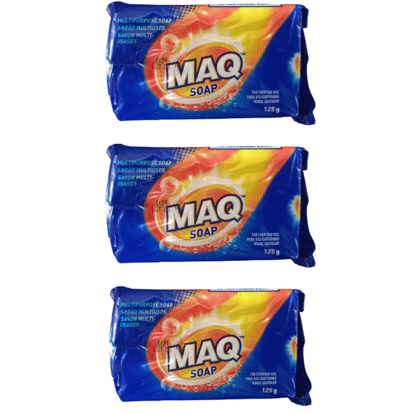 MAQ Bar Soap 125g (Pack of 3)