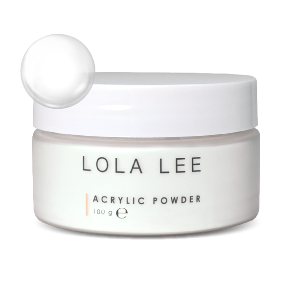 Lola Lee - 100g Acrylic Nail Powder Clear